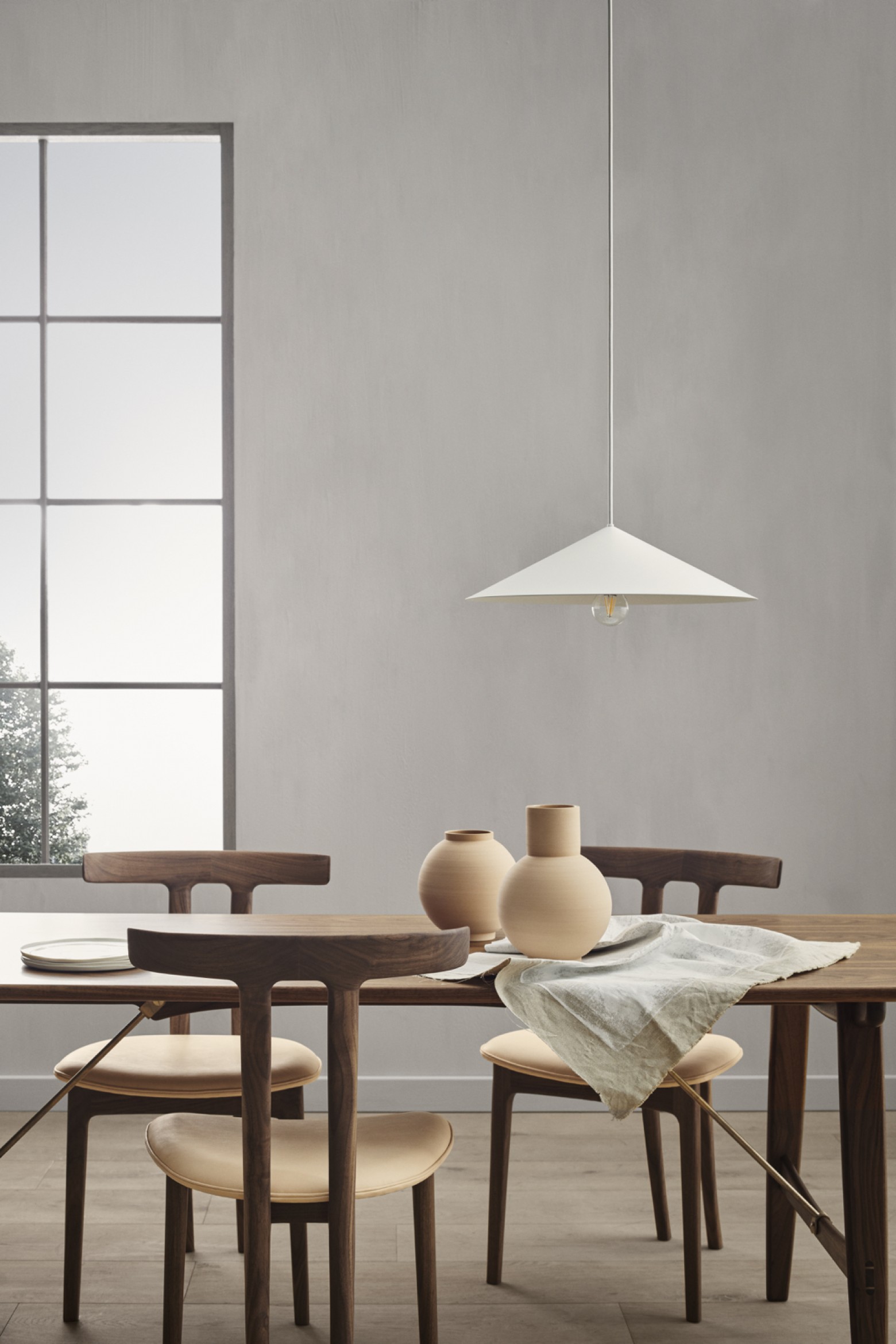 T Chair, Ole Wanscher, 1958 design, Carl Hansen & Son Victors Design Agency