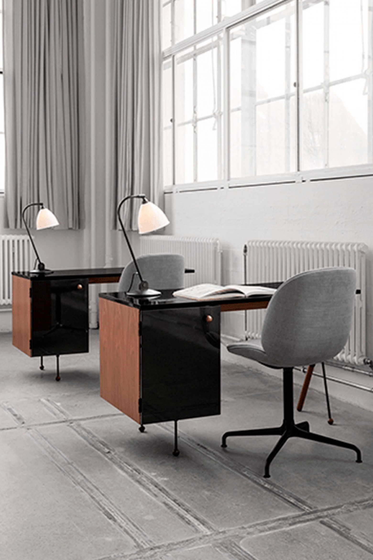 Desk 62, Greta M.. Grossman, 1962 design, Gubi collection  Victors Design Agency
