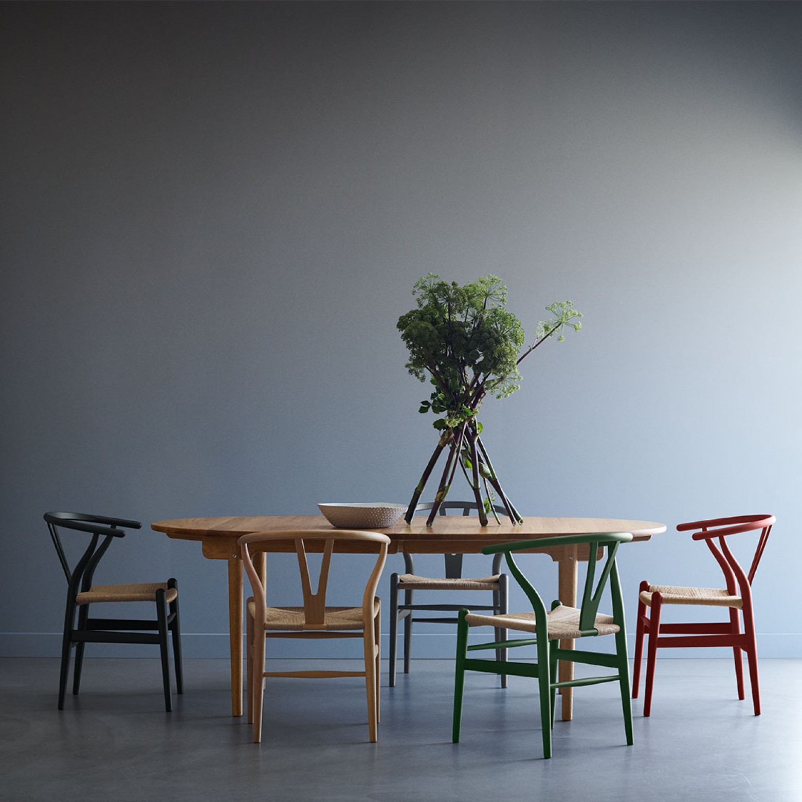 CH24 in matte versie gecombineerd met eik naturel   Victors Design Agency