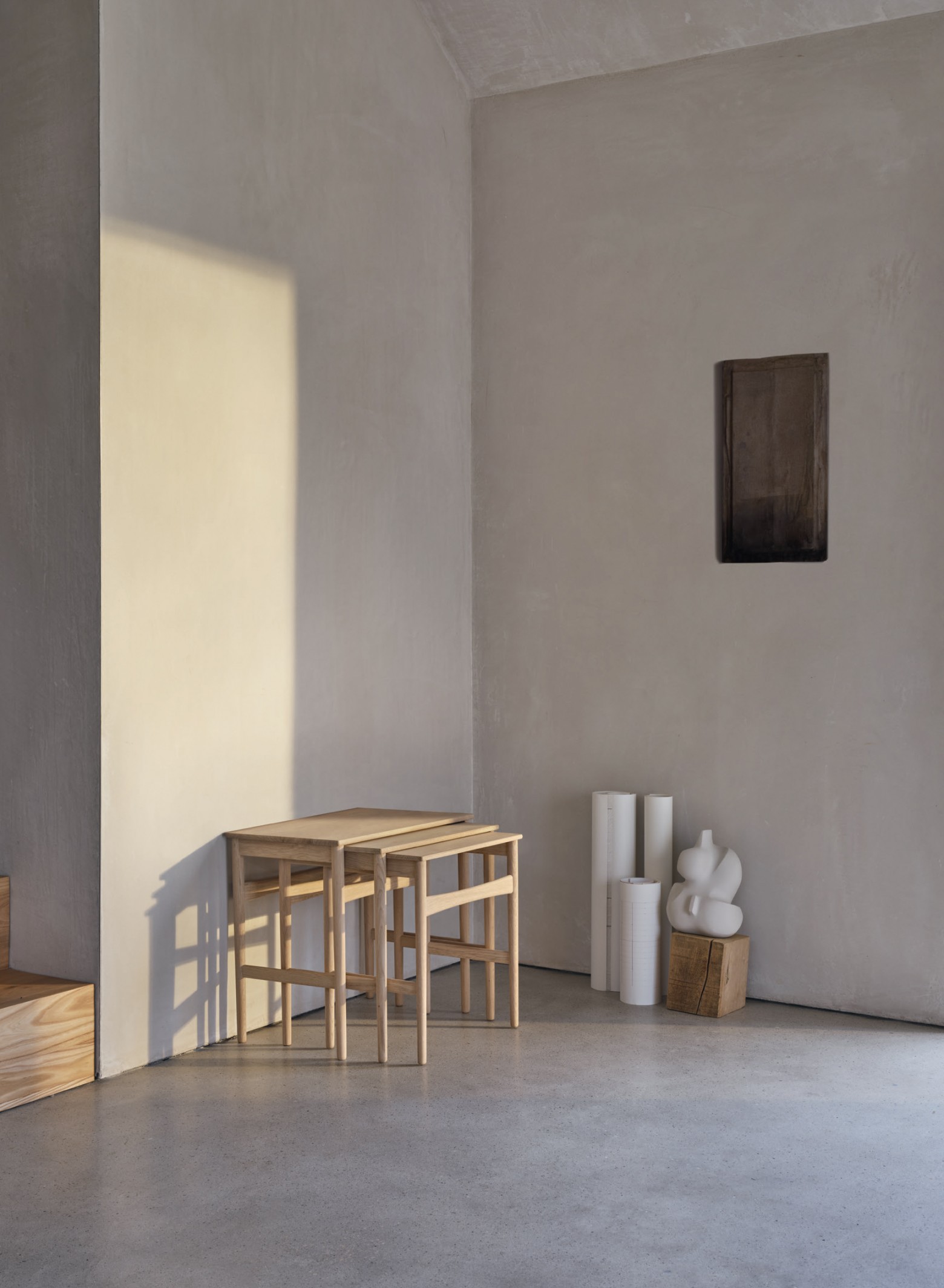 Nieuw in de Carl Hansen & Son collectie: Nesting Tables van Hans J Wegner  Victors Design Agency