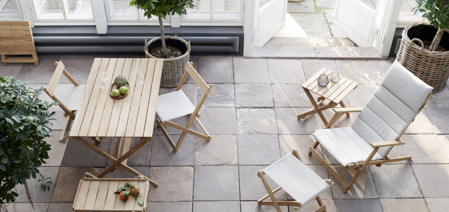 Deck Series, outdoor, design Borge Mogensen, periode 1968-1970 Victors Design Agency