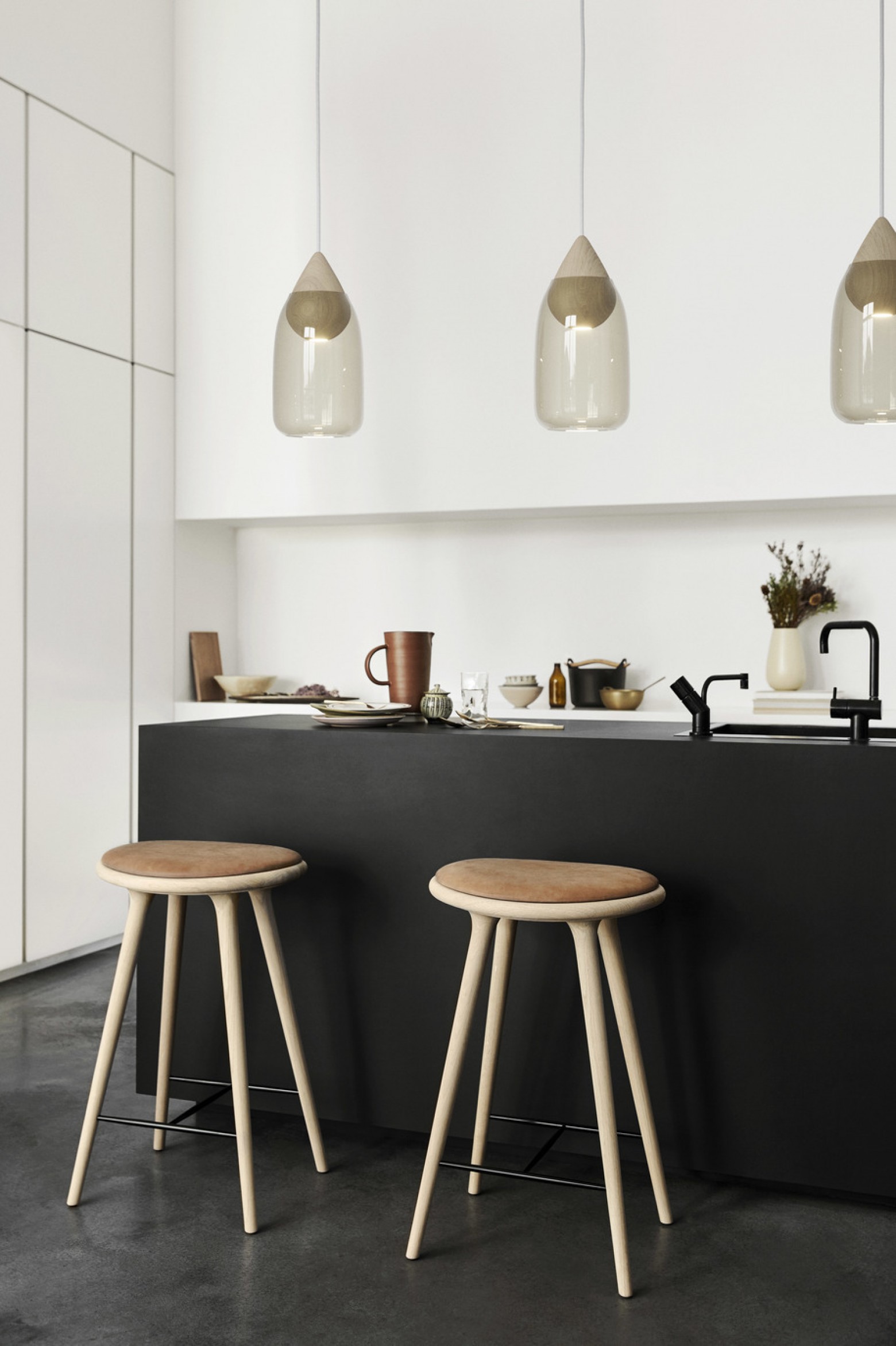 The High Chair in soaped oak Victors Design Agency