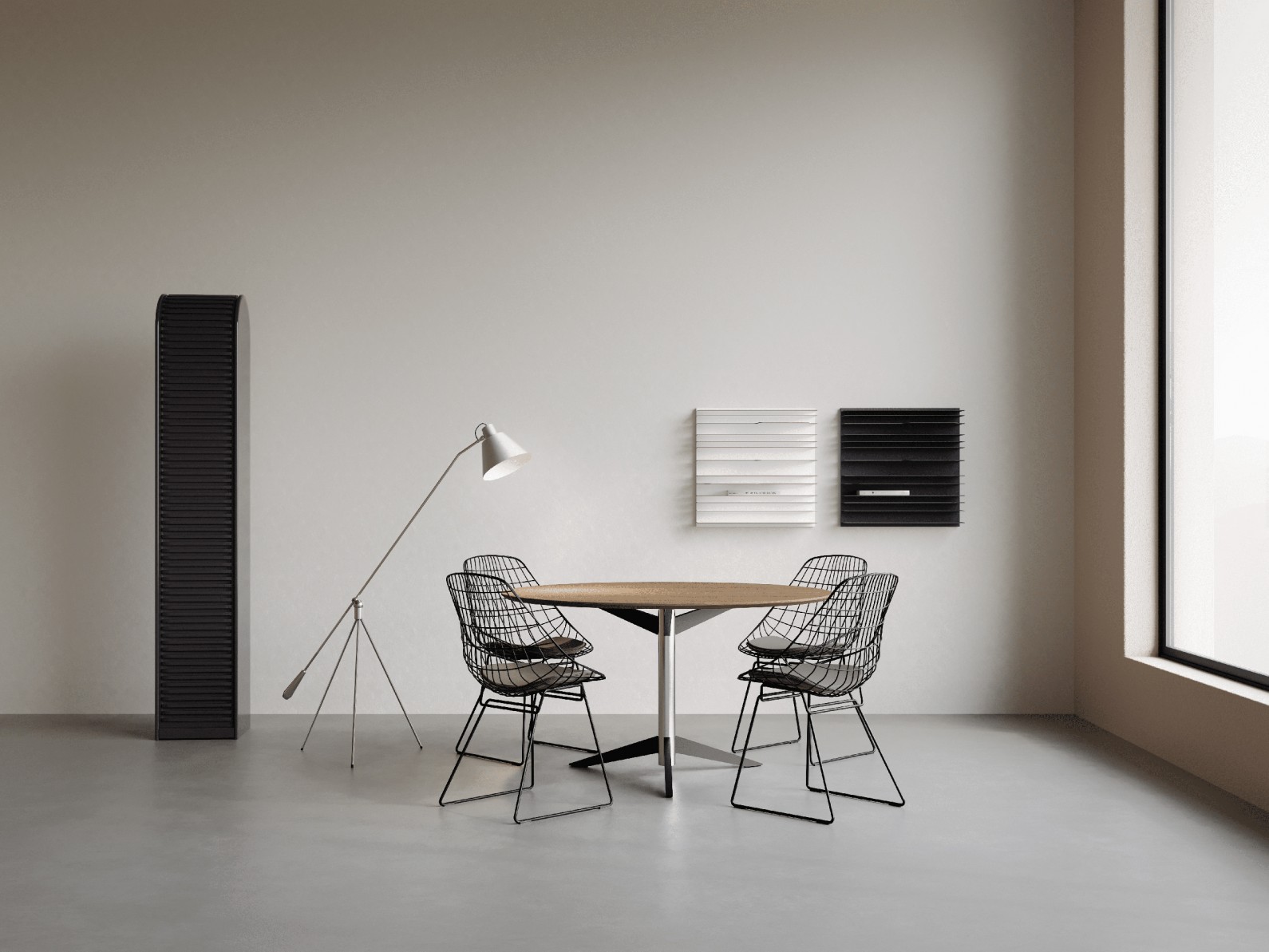 Pastoe collectie met de Wire Dining Chair