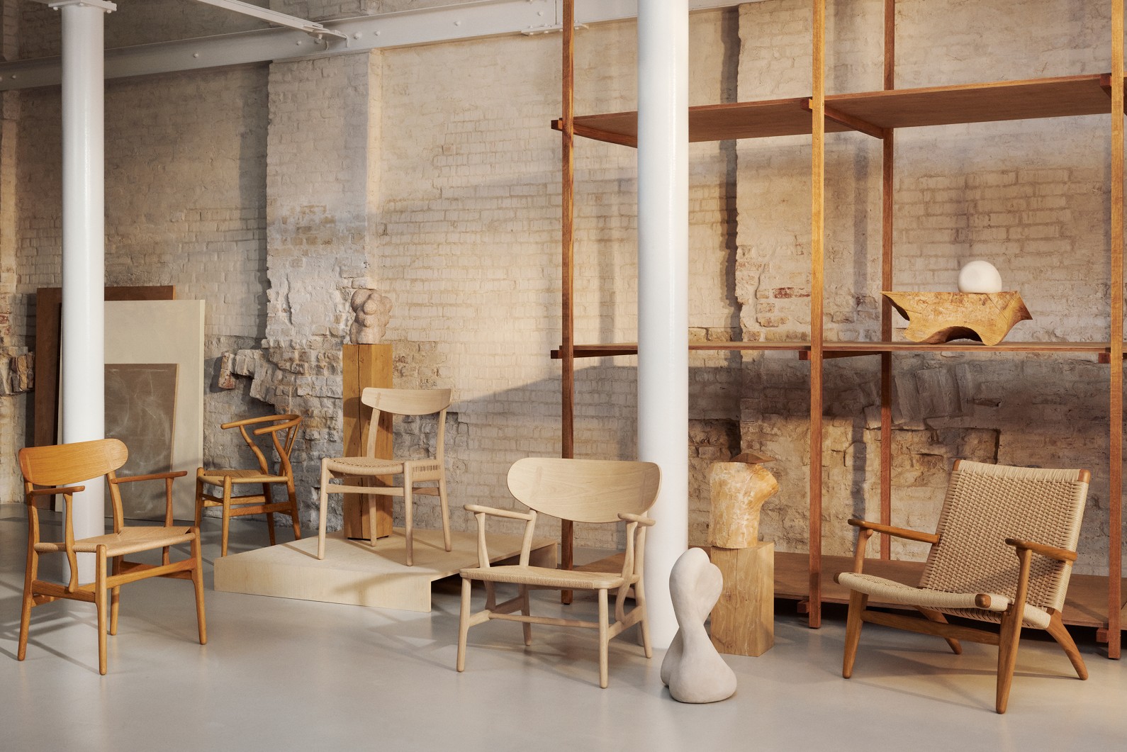 Iconische Wegner Masterpieces, ontworpen in 1950