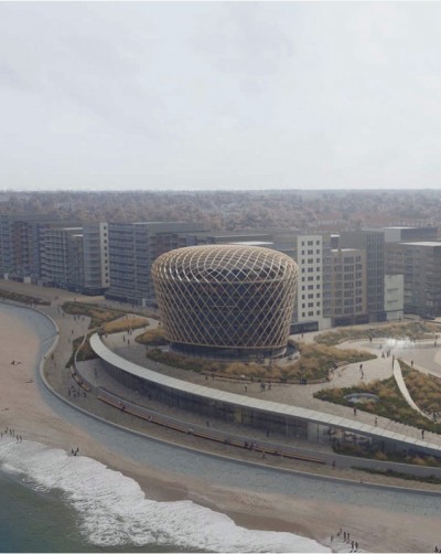 Indrukwekkende architectuur van het SILT hotel in Middelkerke
