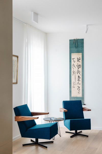 Tijdloze, iconische Press Room Chair, 1963 design Gerrit Rietveld 