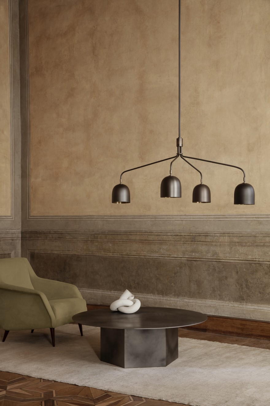Howard Chandelier met 4 armen 