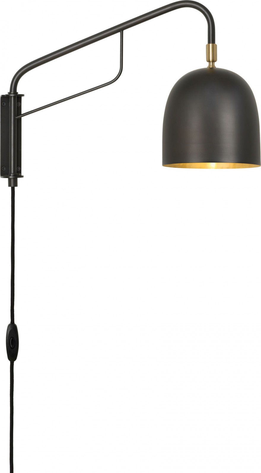 Howard wandlamp met beweegbare arm 
