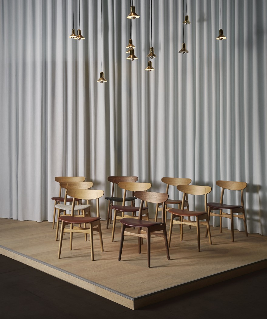 CH30 van Hans J Wegner ontworpen in 1954: terug in productie  