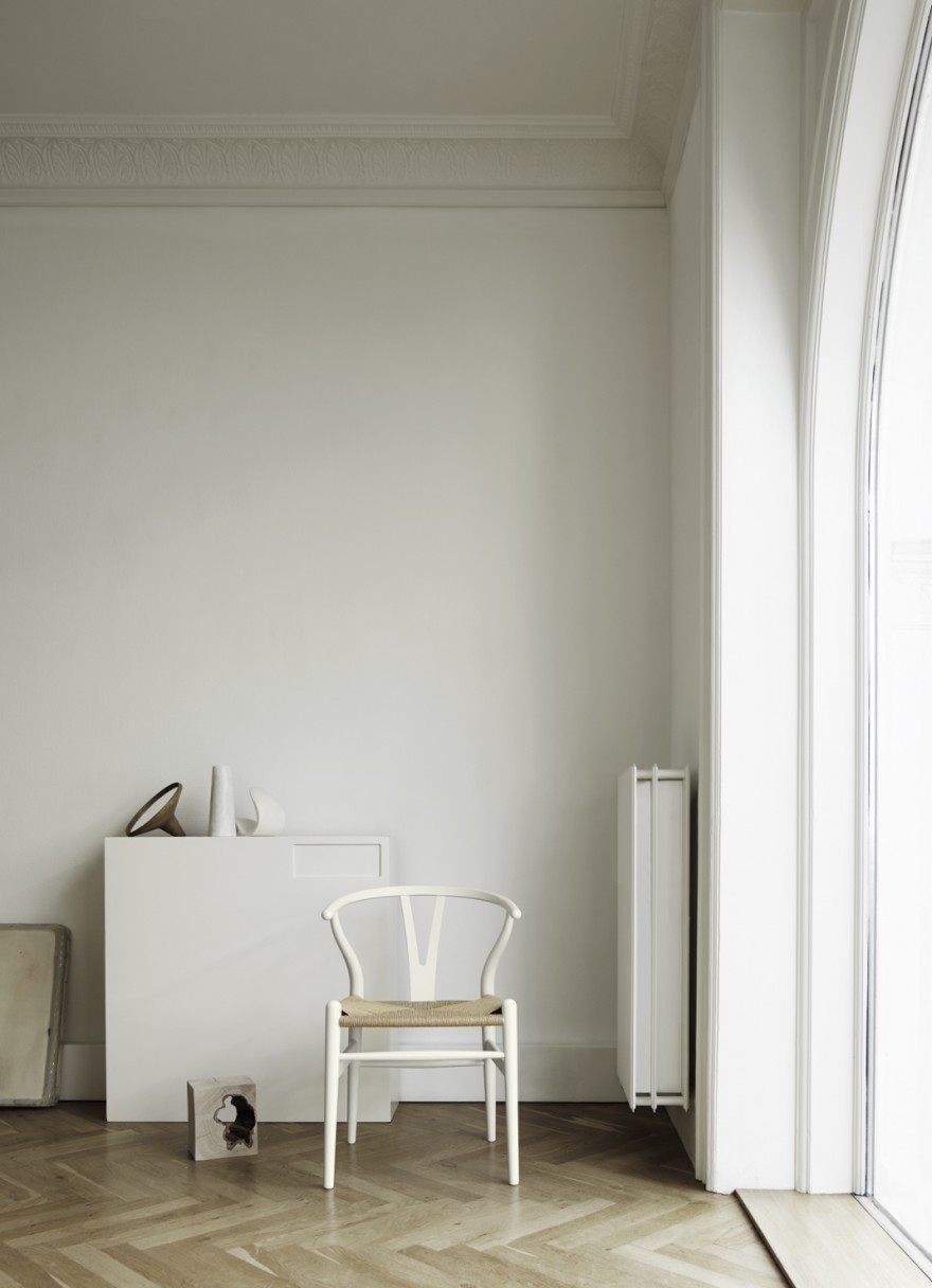 De CH24 in mat (soft) wit: verfrissend 