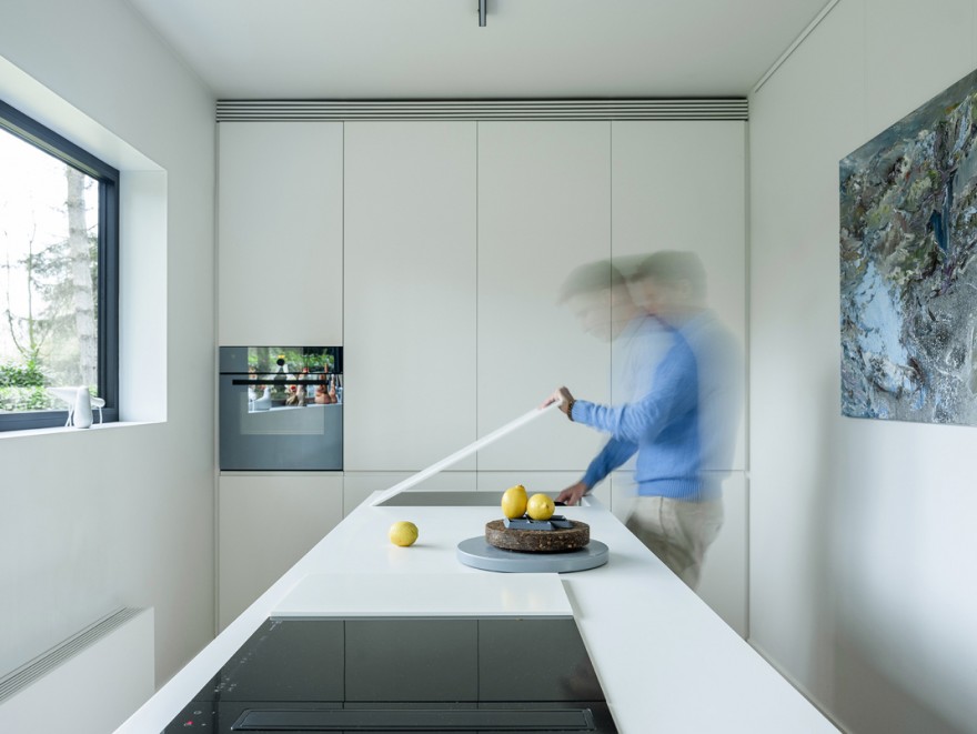 Verscholen wasbak in de keuken 