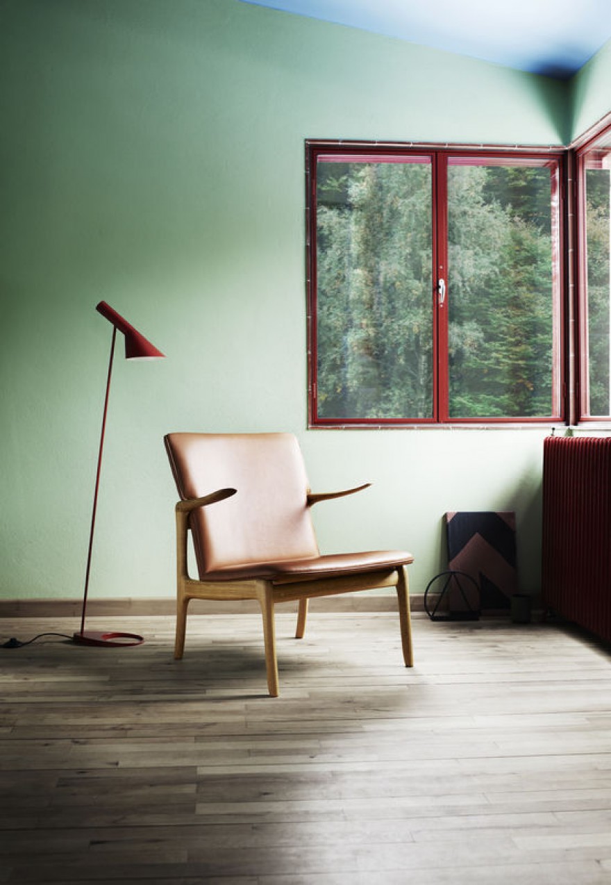 Een ander ontwerp van Ole Wanscher: de Beak Chair OW124 