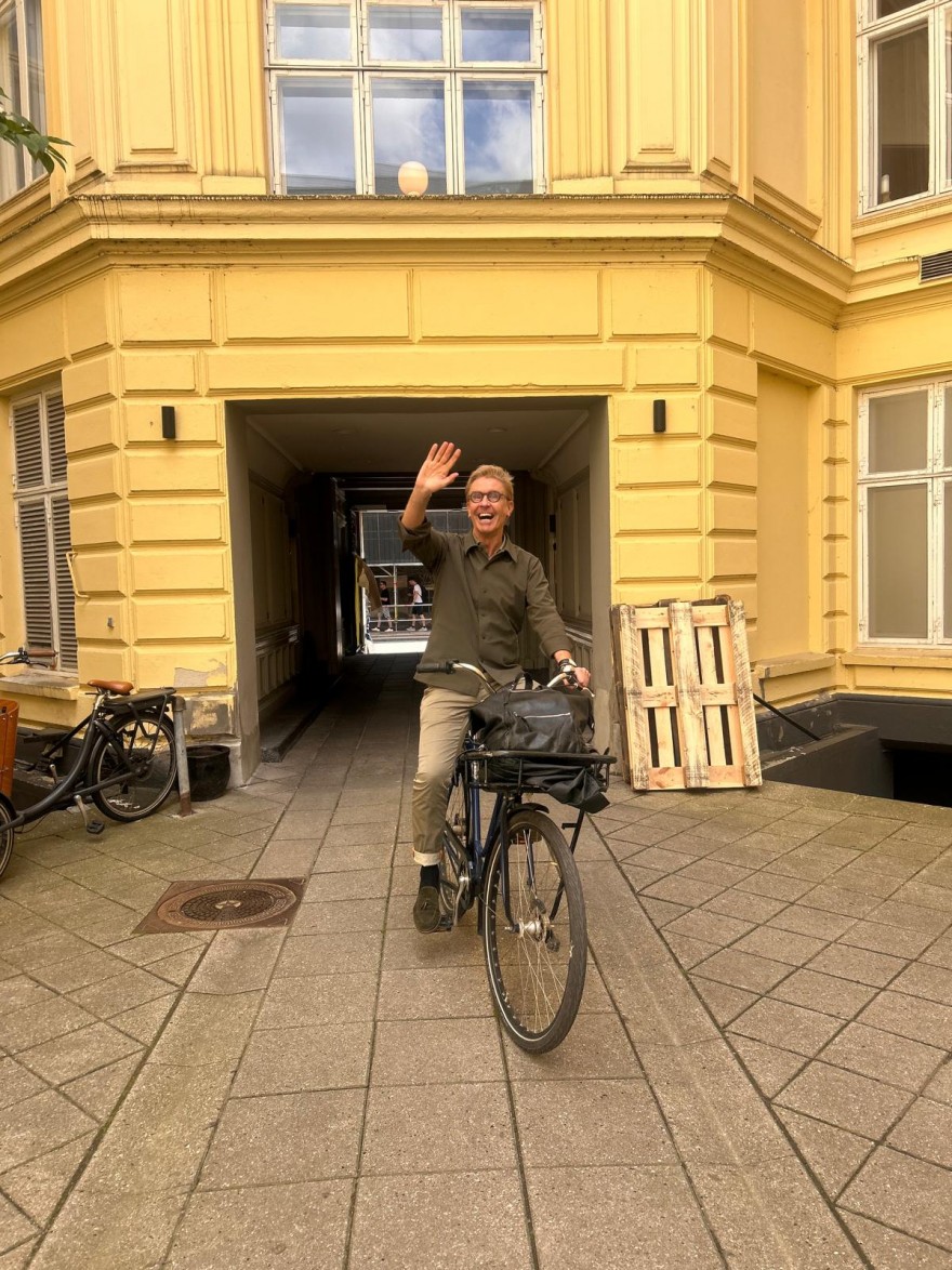 Met de fiets was “3 days of design” pas fun 