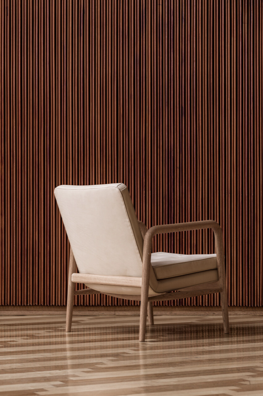 Rugzijde VLA76 Foyer Lounge chair 