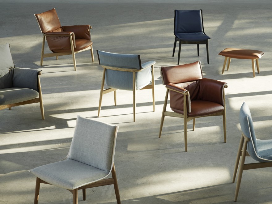 Embrace stoelen collectie, Carl Hansen & Son 
