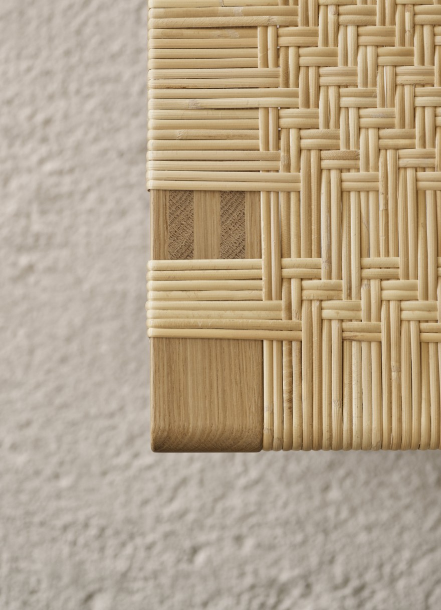 Detail uiteinde bankje BM0488