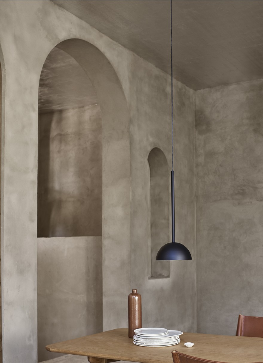 Pure, minimalistische hanglamp, design Mads Odgard 