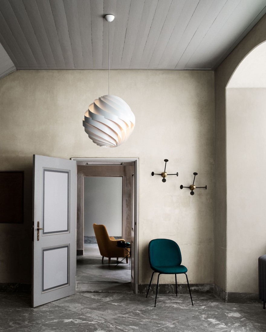 Turbo hanglamp dia 62 cm, design 1965, Louis Weisdorf 