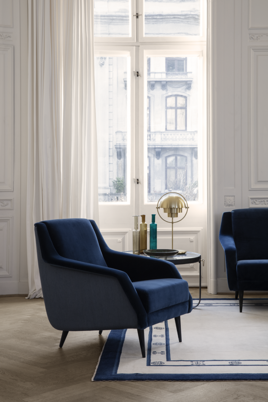 Multi Lite Table lamp - Carlo De Carli lounge chair 