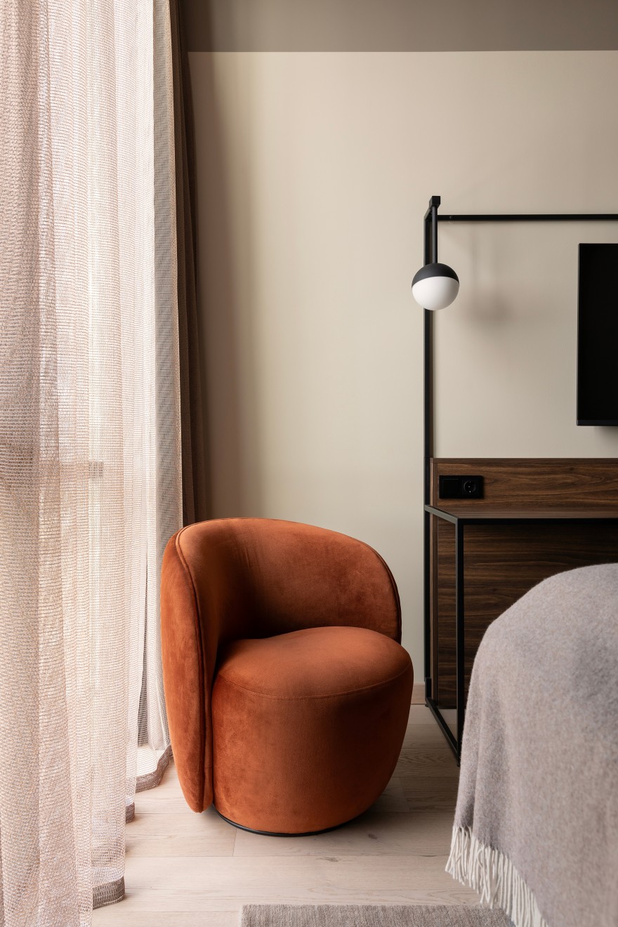 Een compacte versie van de Ovata lounge chair 