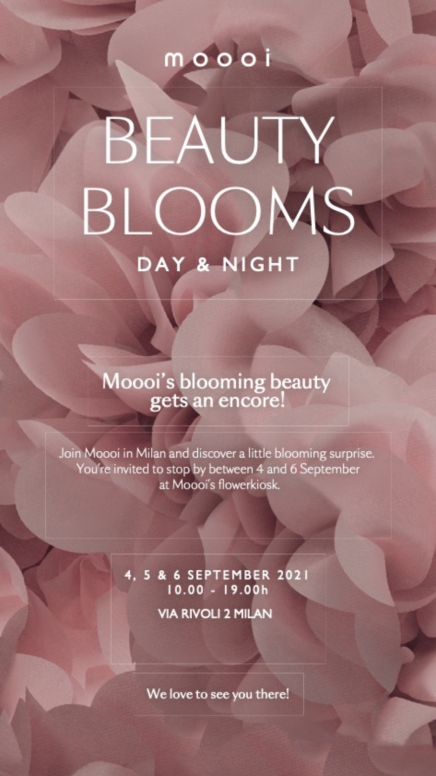 Moooi - 3 Days of Design Milan - 4, 5 & 6 September