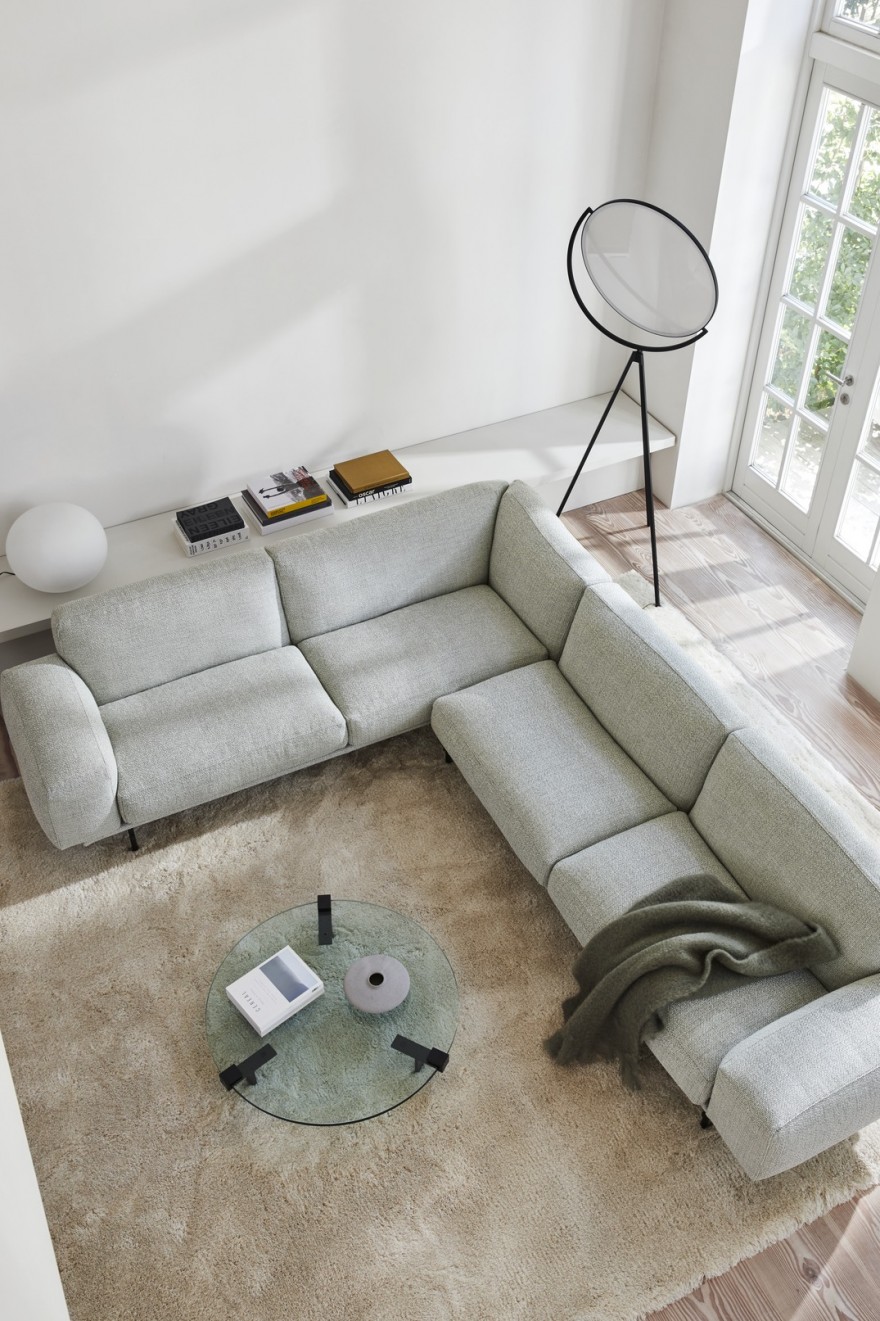 Hoekmodel van de Prime sofa