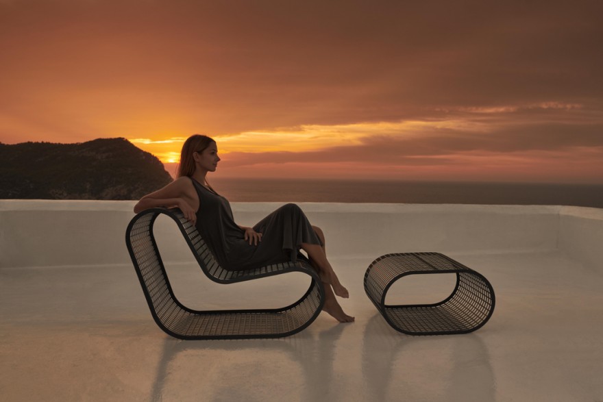 Buit Club chair en Pouf