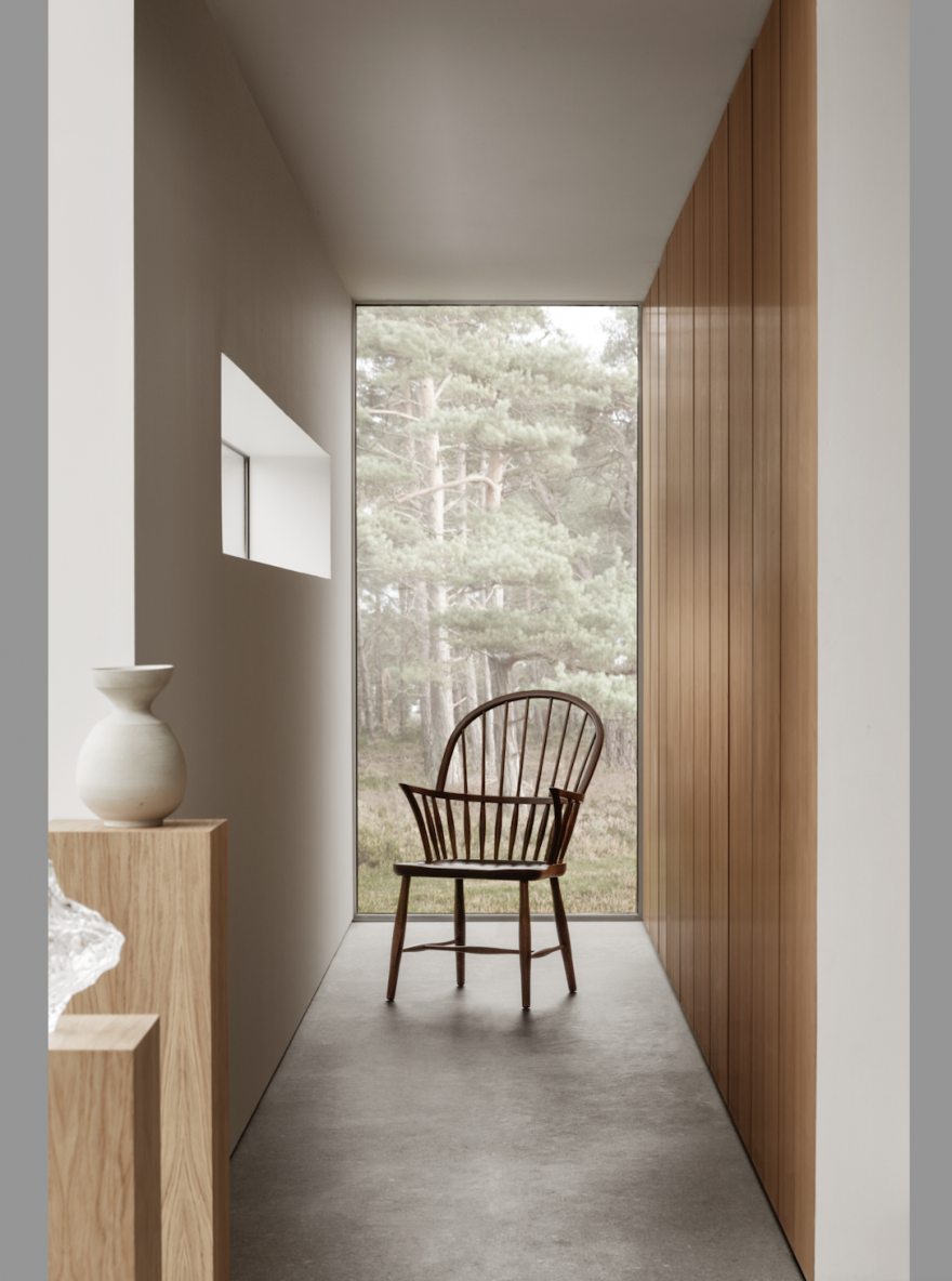 Windsor chair: organische vormen 