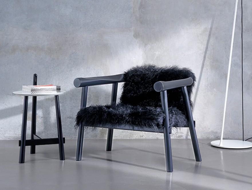 ALTAY lounge en bijzet tafeltje: design Patricia Urquiola, 2014, COEDITION 