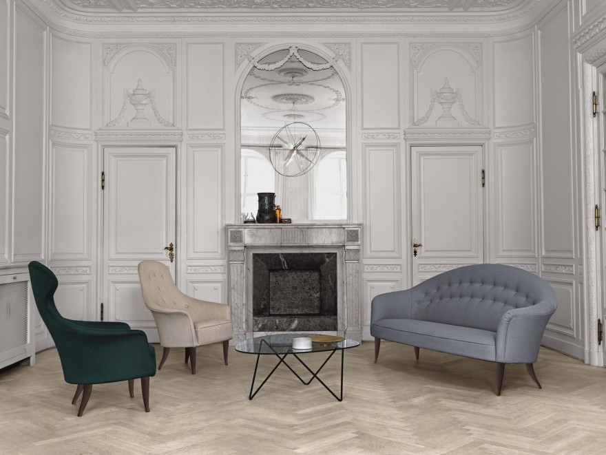 Pedrera Coffee table, oogt licht en elegant en is tegelijkertijd solide