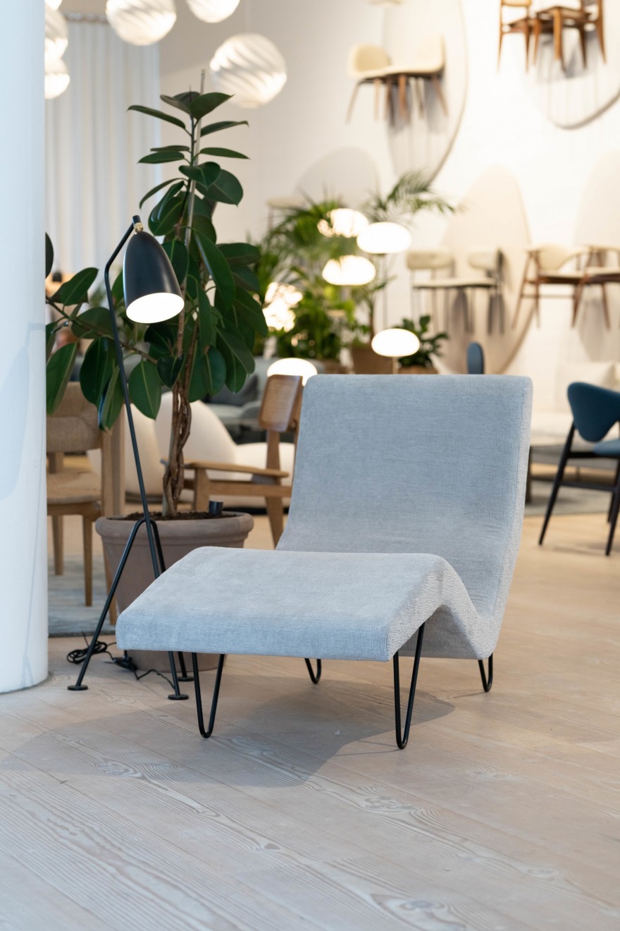 Nieuws stoffen strategie GUBI (GMG Lounge Greta Grossman) 