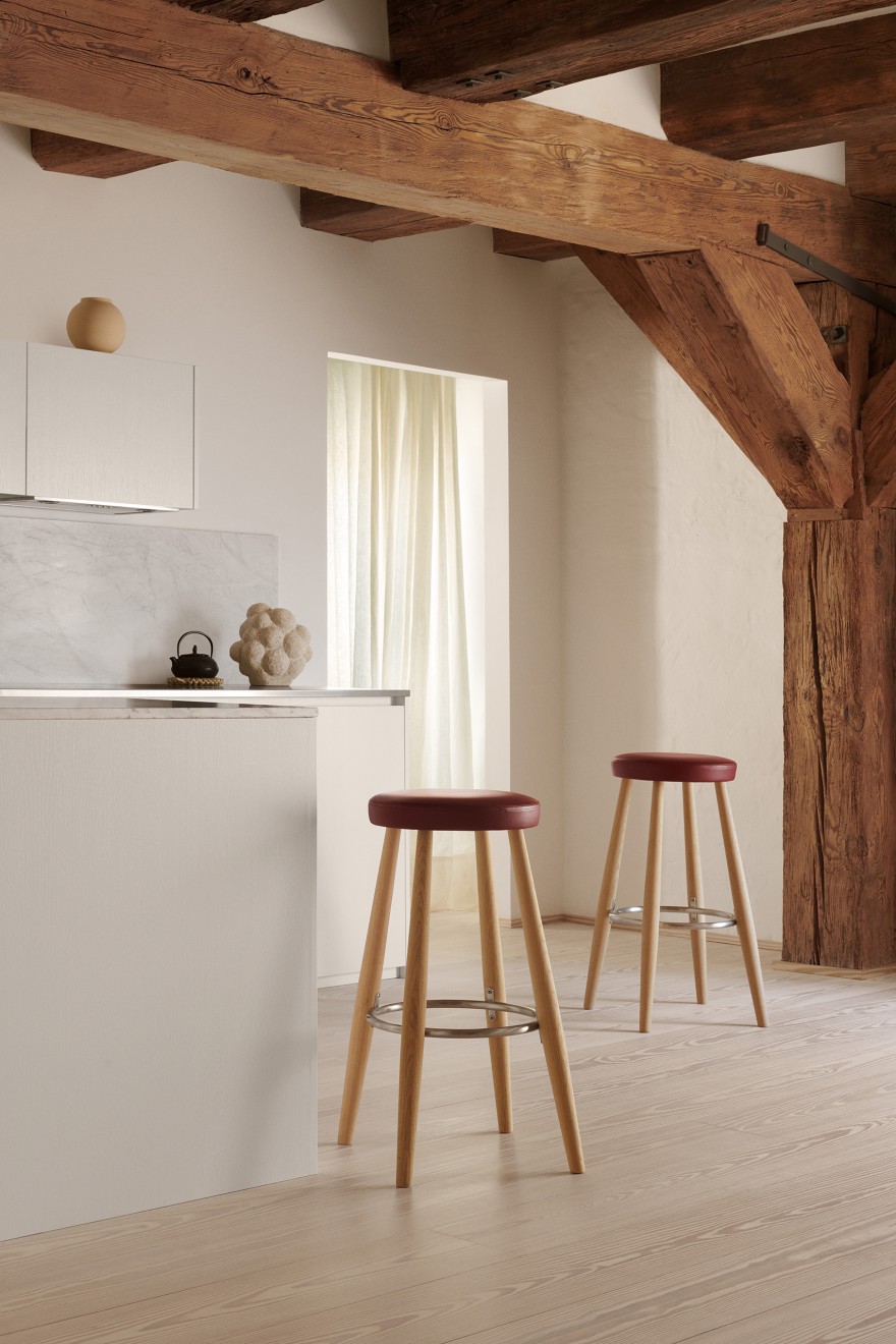 Robuste, tijdloze Wegner barstoelen 