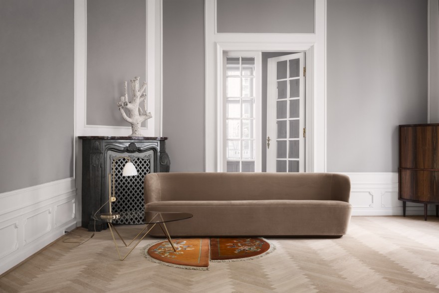 Pedrera Coffee Table met Brass onderstel