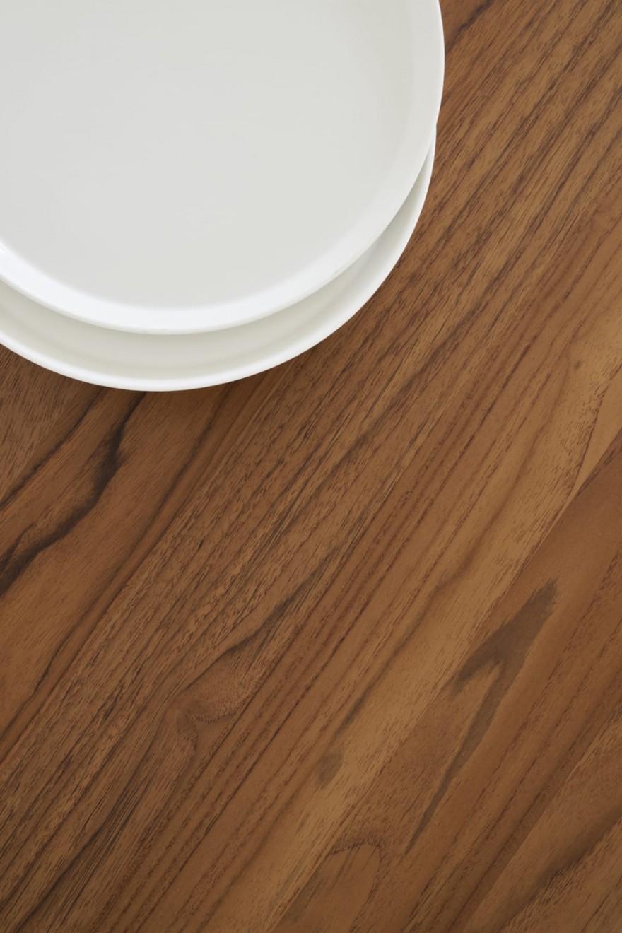 Top in teak - promote op de CH327 tafel 