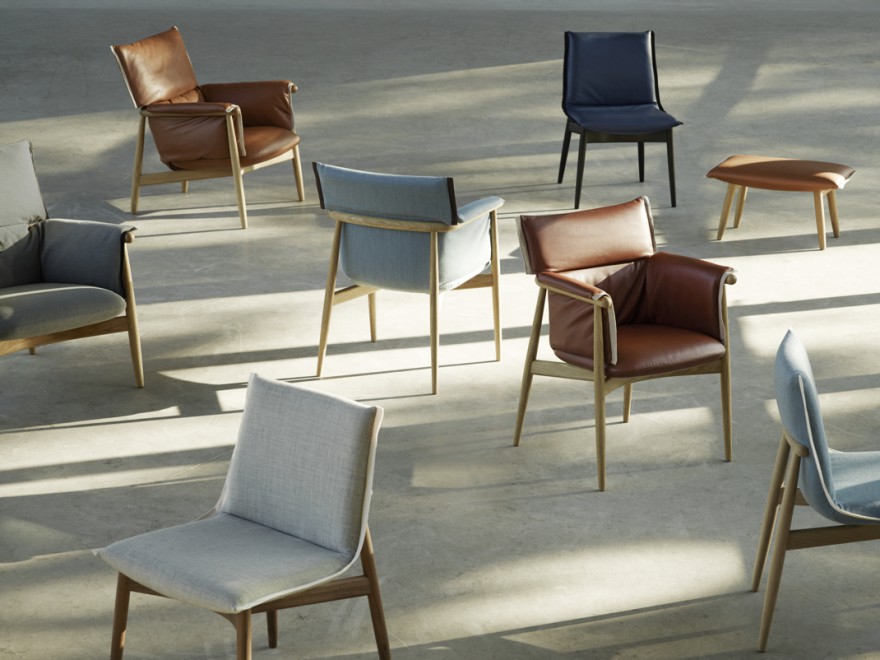 De Embrace chairs - design EOOS, stoelen overzicht 