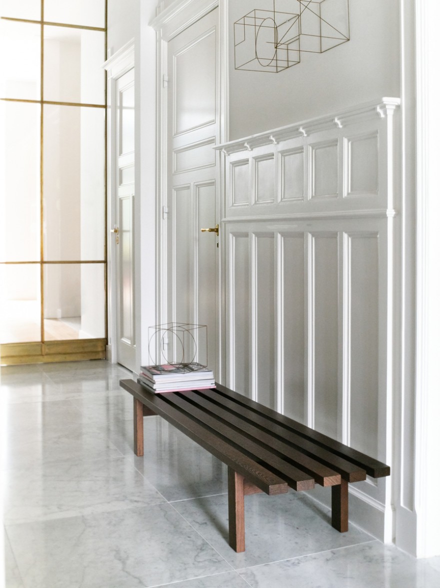 BZ Lattenbank, Martin Visser, 1960.  Museaal en minimalistisch