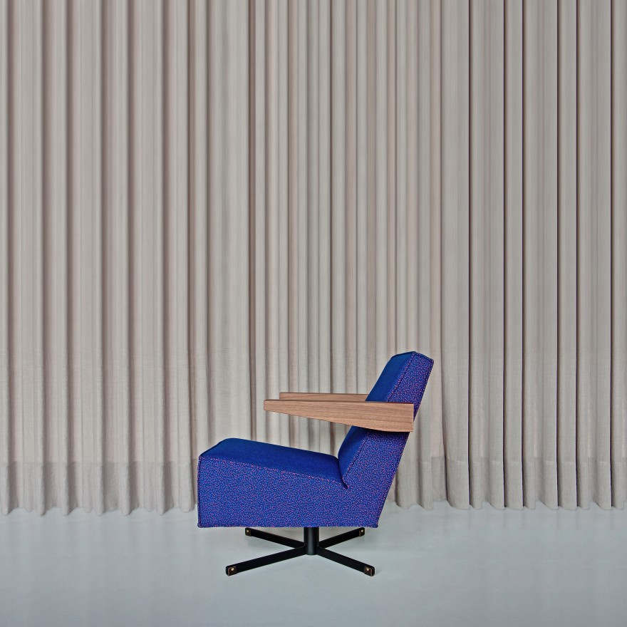 Press Room Chair, Gerrit Rietveld, 1958 design 