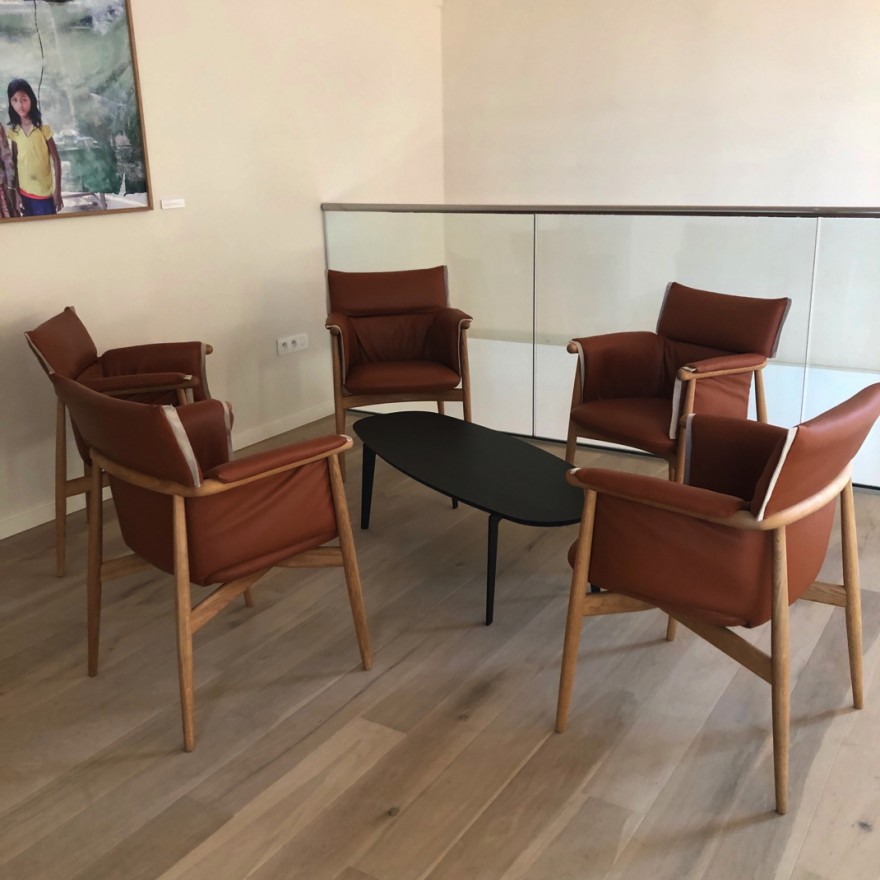 Embrace Lounge chairs in Gents project