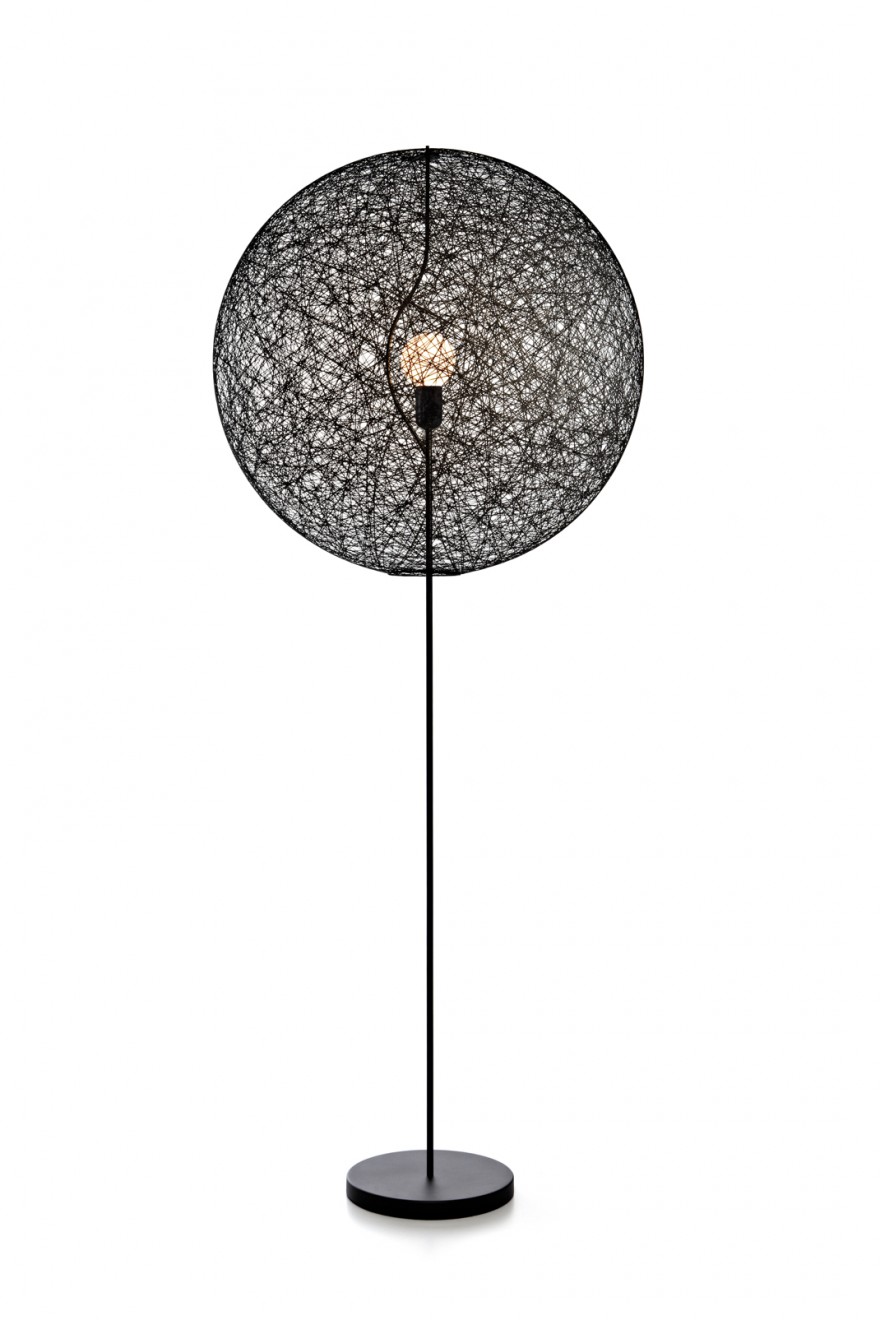 Random Floor lamp II zwart ø80 cm