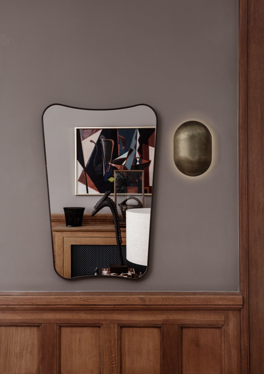Gio Ponti design: de elegante FA33 speigen in zwarte kleur 