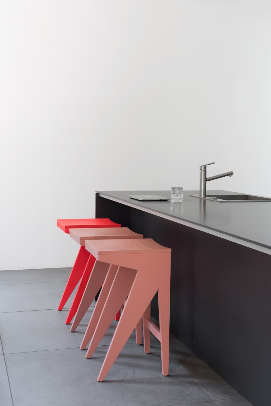Schulz Bar Stool - Designer Anton Rawles