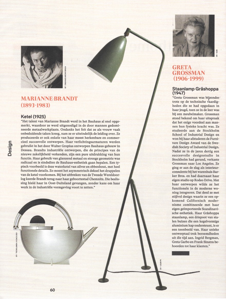 Grashoppa van Greta Grossman: een ontwerp uit 1947 - Gubi collectie 