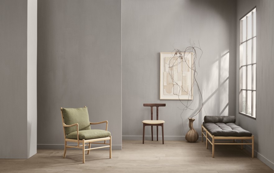 T-chair , Colonial Chair, Day Bed: allemaal designs van Ole Wanscher