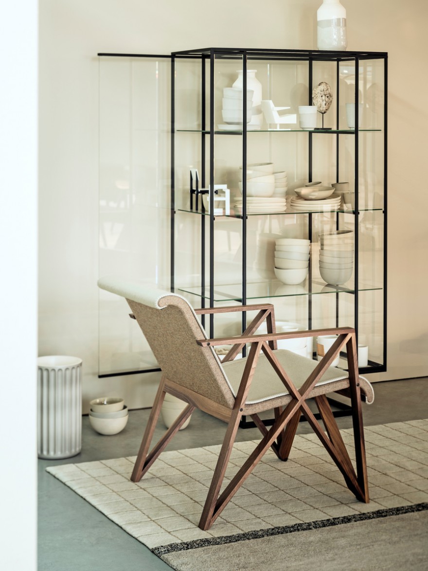 Metz&Co chair, 1948, Rietveld - Tangled vitrine kast - Spectrum collectie  