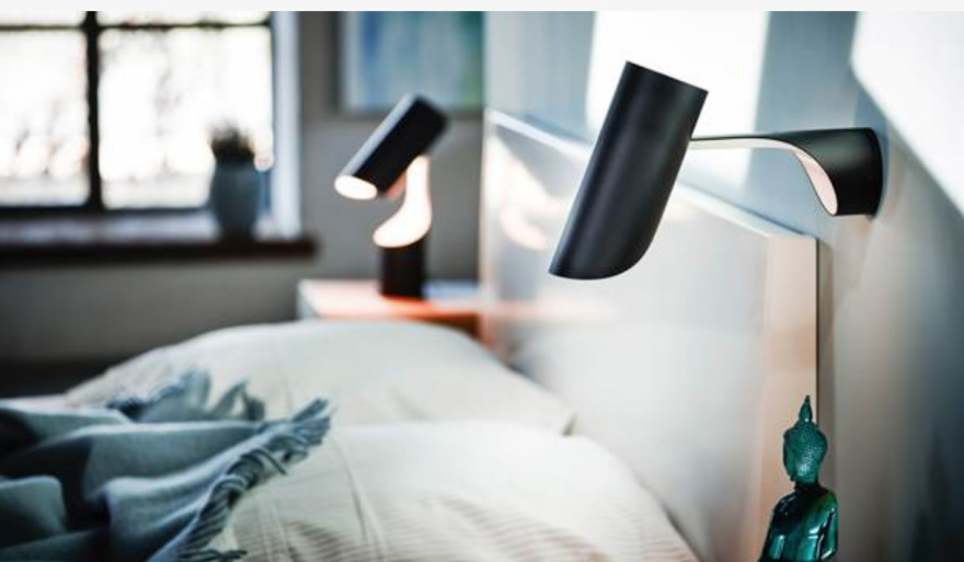 De Mutatio lamp in tafel versie én wand versie 