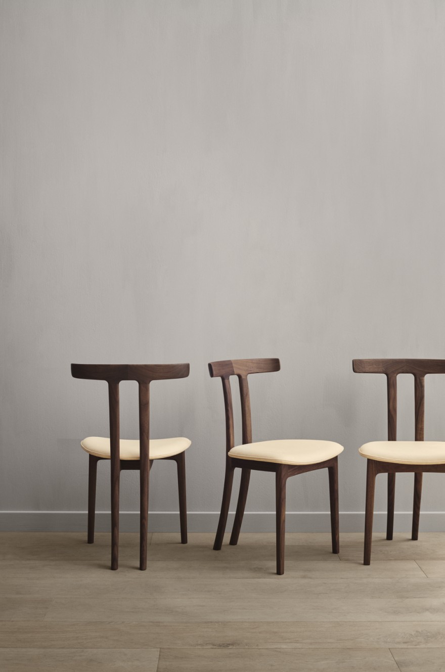 T-chair Ole Wanscher notelaar geolied