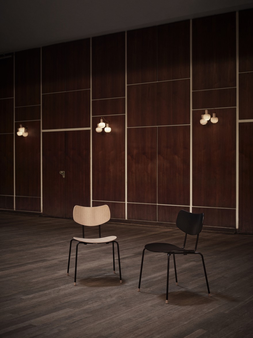 Vega Chair VLA26, een ontwerp uit 1956, Vilhelm Lauritzen  