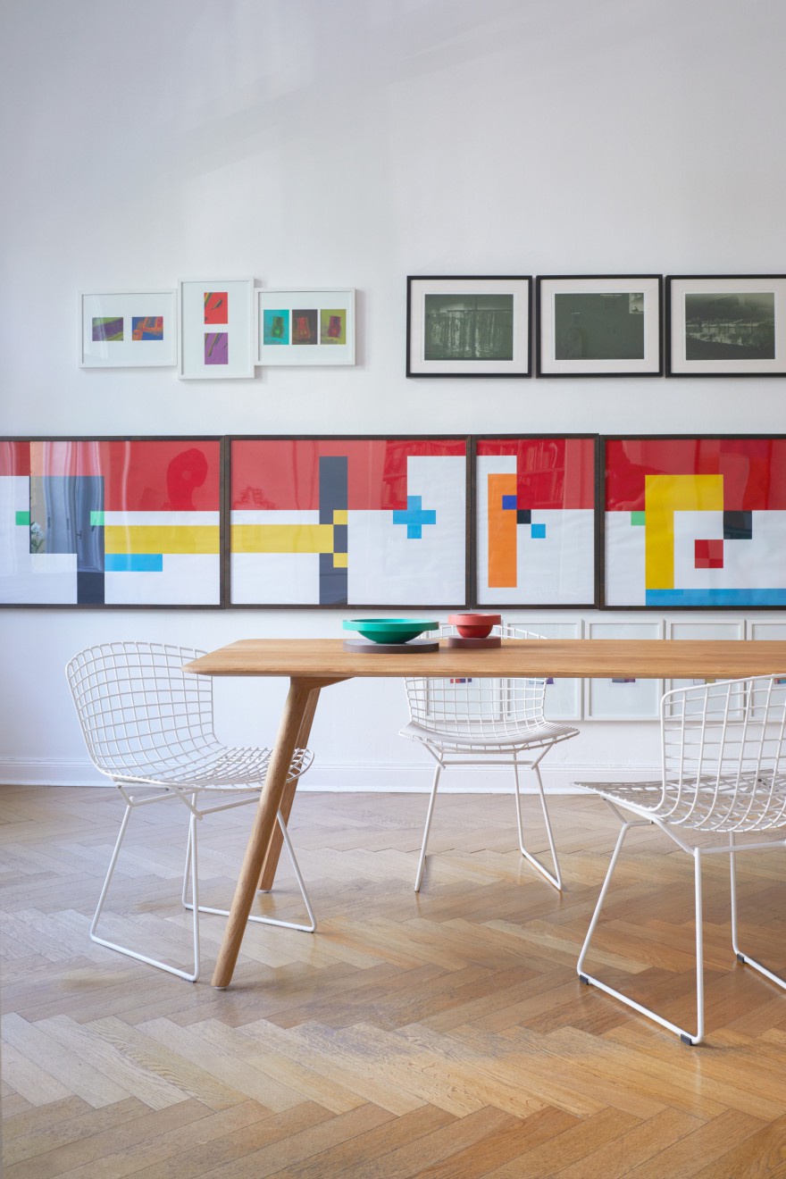 Massief houten tafel collectie Meyer: prijsgunstig gamma (collectie OUT) 