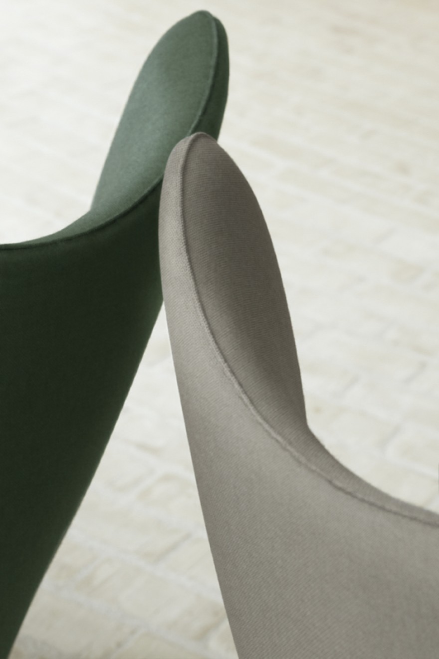 Elegante rondingen zijn karakteristiek voor de Mama Bear Chair 