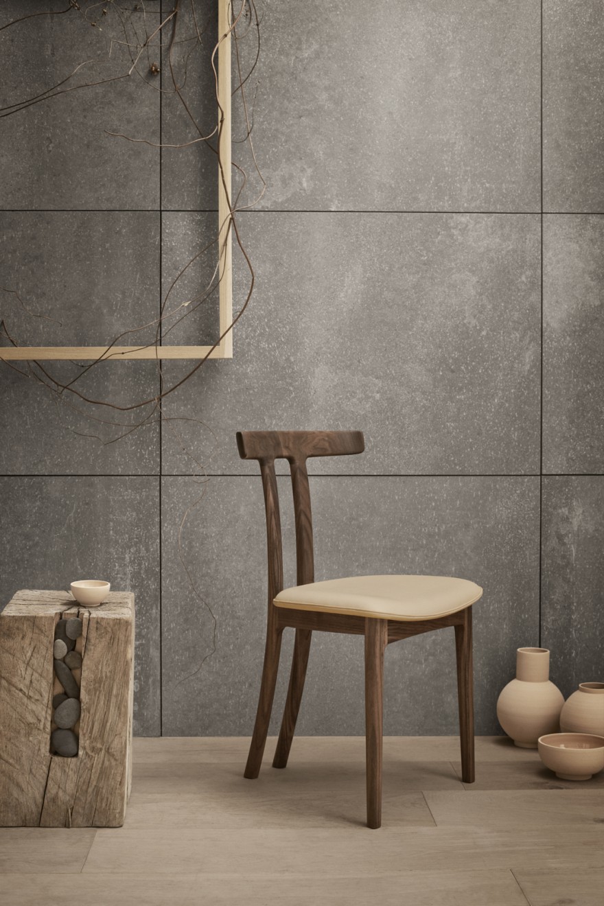 Stijlvolle, karakterstoel: T Chair, Ole Wanscher, 1958 
